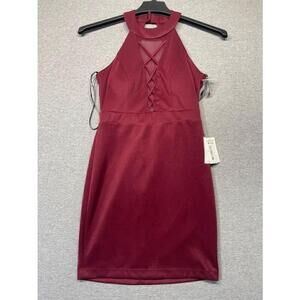 Women's B. Darlin Red Dress Size 3/4 NWT